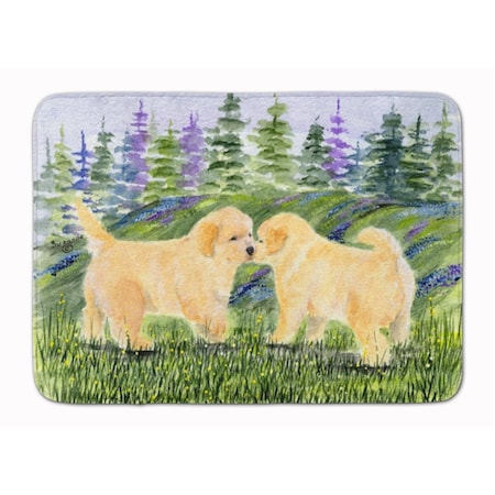 Carolines Treasures Golden Retriever Machine Washable Memory Foam Mat SS8102RUG